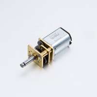 Factory Price 12mm Diameter 1.5v Mini DC GearmMotors 3 to 12v 1: 10 to 1:1000 Ratio Micro N20 Geared Motor