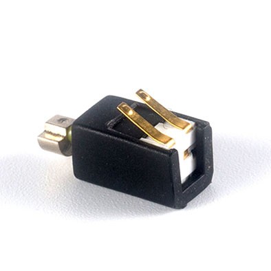 3.0V 0408 electric 4mm diameter coreless mini micro vibration motor with spring contact